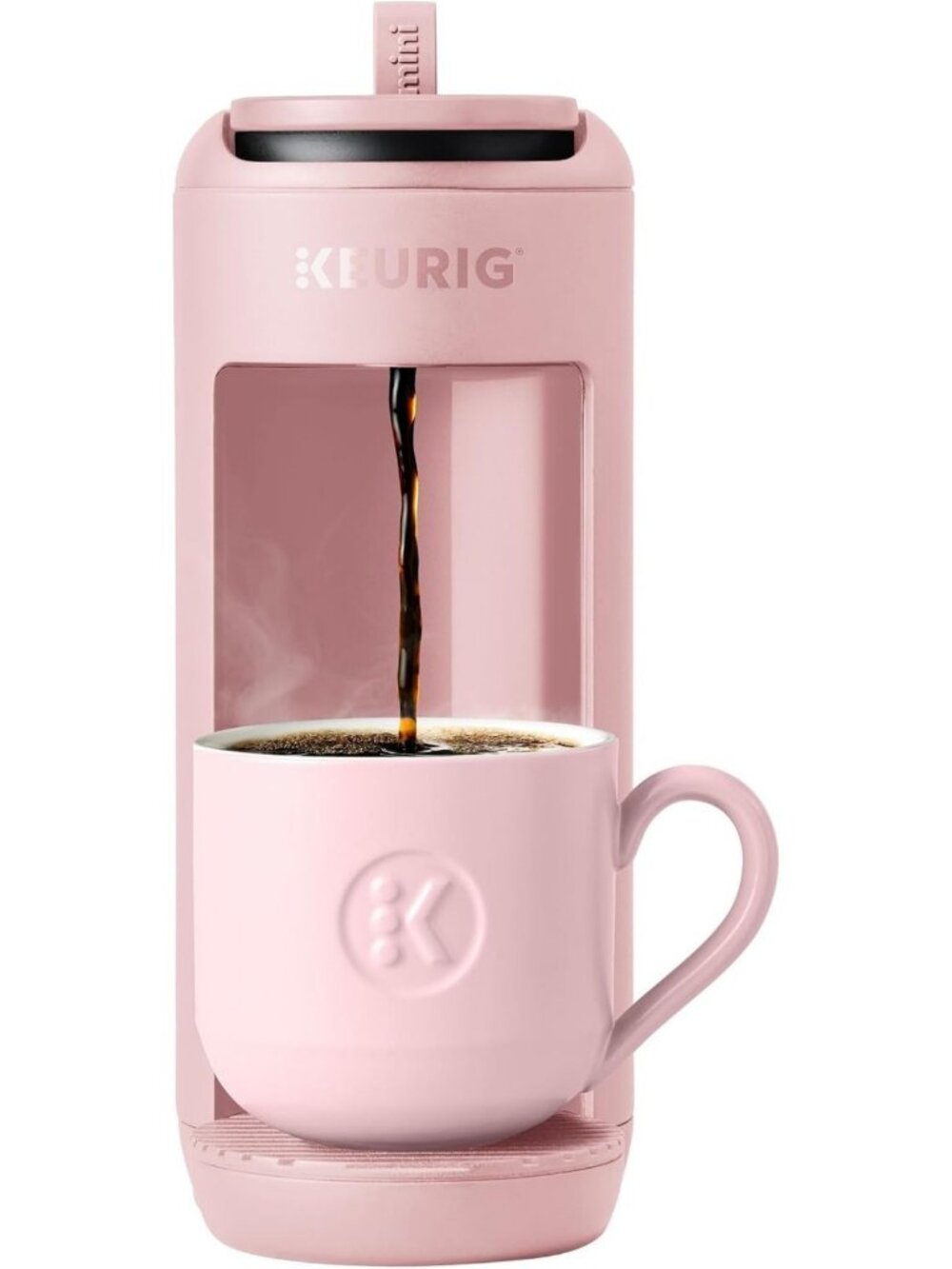 Compact Single Serve Coffee Maker, Brews 12 oz, Portable for Dorms & Offices